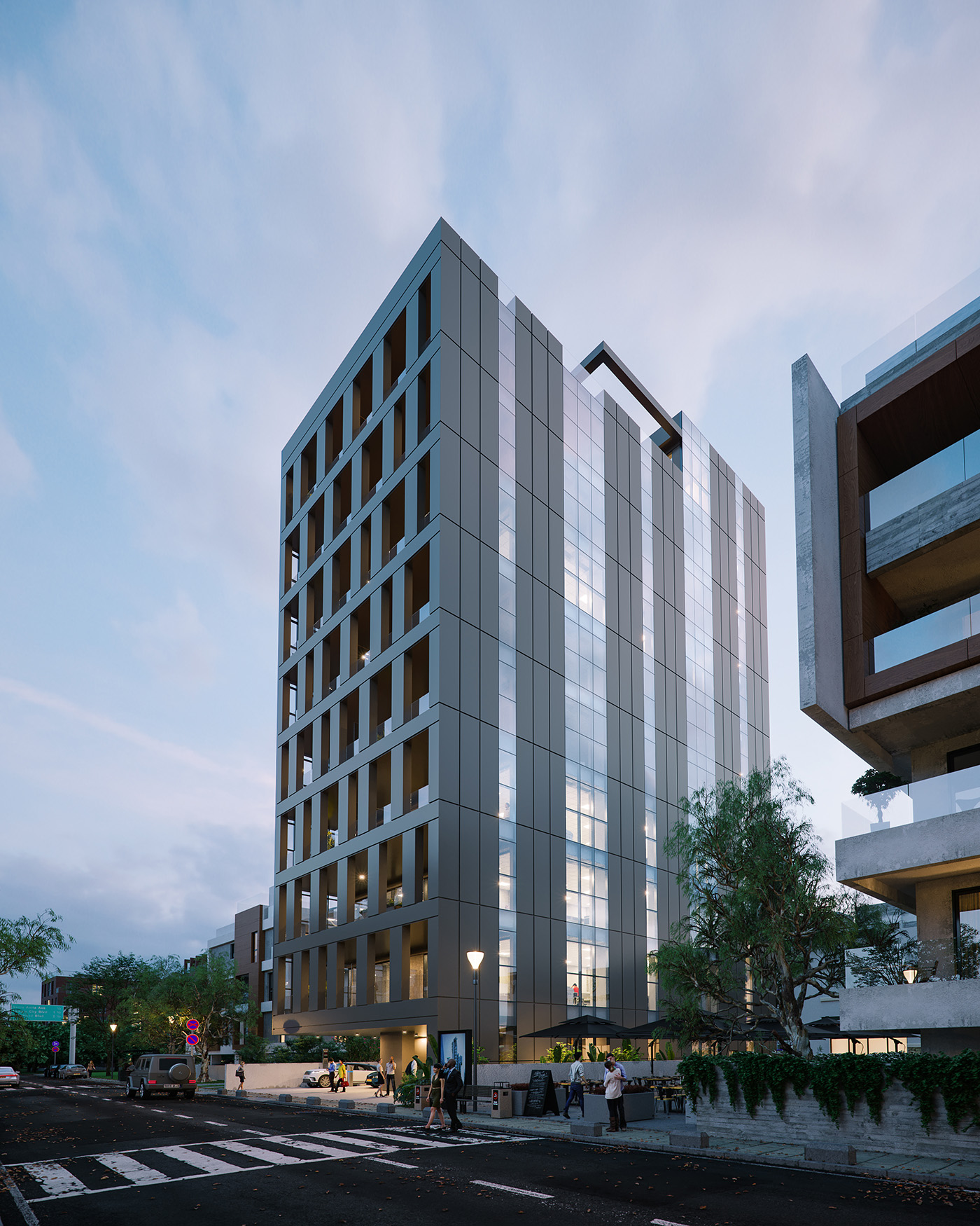 Prime tower in Nicosia by Prime Property developers, Cyprus
